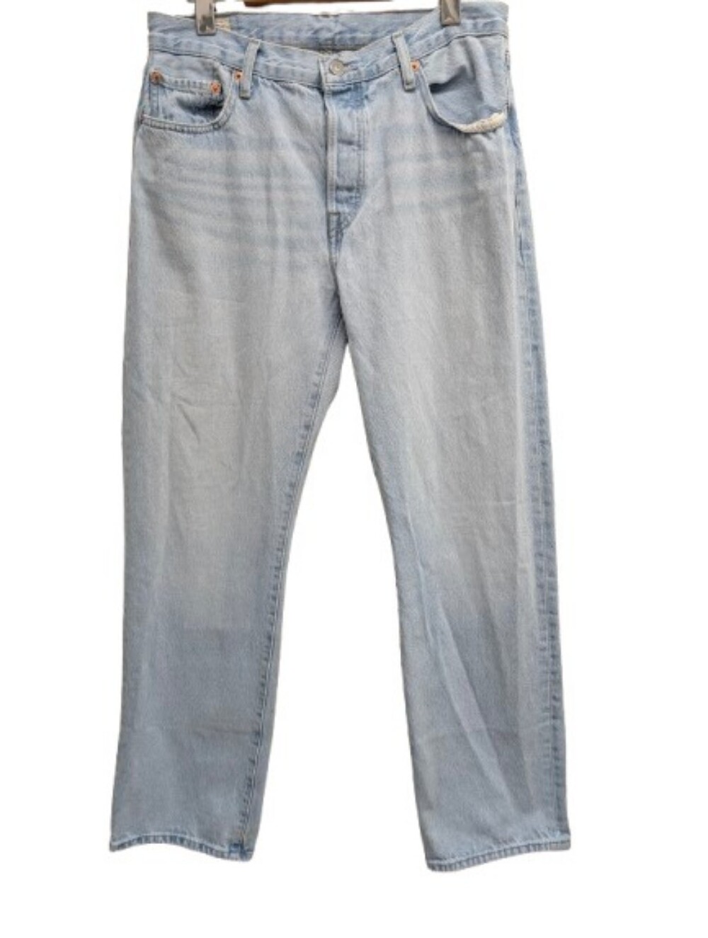 Levi’s 501 ’90s Ever Afternoon Light Wash Straight Leg Button Fly Jeans 29x30 - Picture 2 of 11